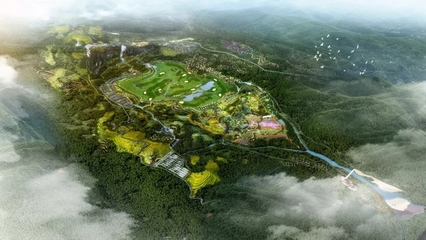 通川區重點建設項目“青寧·云門天寨農旅綜合開發項目”工程推進情況